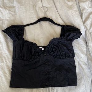 With Jéan Black Remi Top